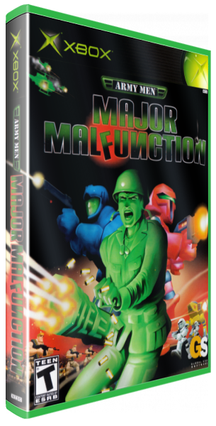 Army Men - Major Malfunction — box-3D (US)