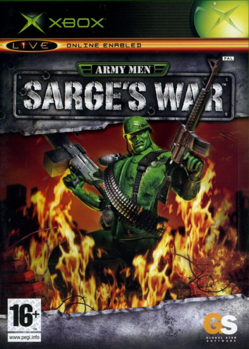 Army Men - Sarge's War — box-2D (EU)