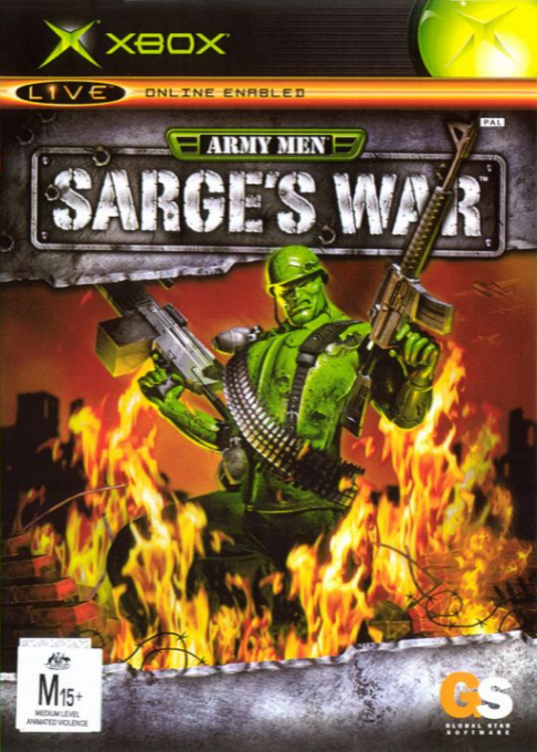 Army Men - Sarge's War — box-2D (AU)