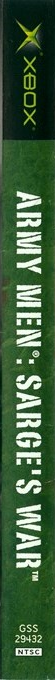 Army Men - Sarge's War — box-2D-side (US)