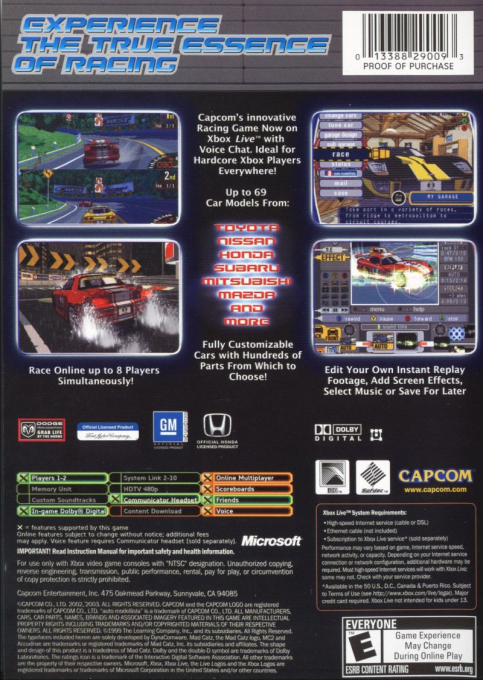 auto modellista — box-2D-back (US)