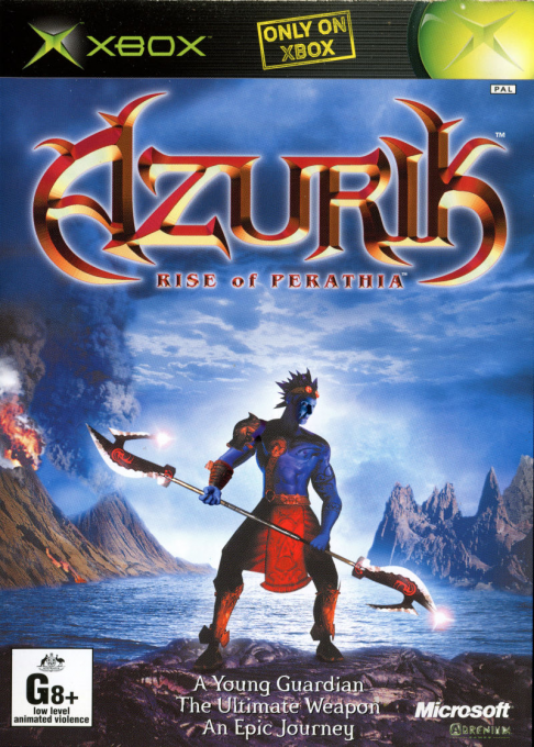 Azurik - Rise Of Perathia — box-2D (AU)