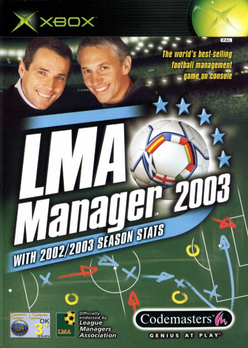 LMA Manager 2003 — box-2D (UK)