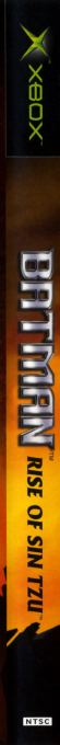 Batman - Rise Of Sin Tzu — box-2D-side (US)