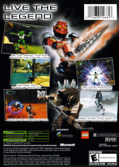Bionicle — box-2D-back (US)