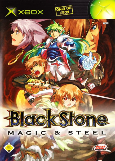 Blackstone - Magic And Steel — box-2D (DE)