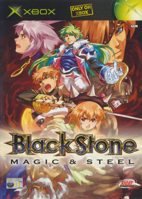 Blackstone - Magic And Steel — box-2D (UK)