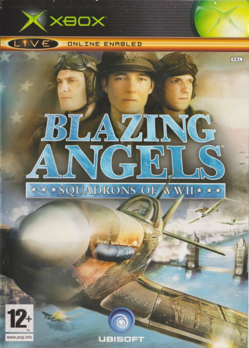 Blazing Angels - Squadrons Of WWII — box-2D (UK)