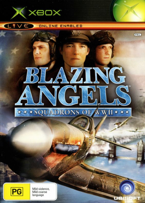 Blazing Angels - Squadrons Of WWII — box-2D (AU)