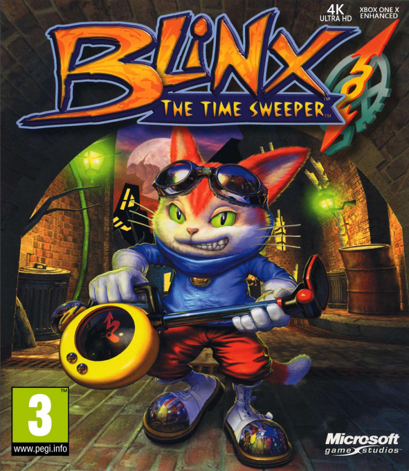Blinx - The Time Sweeper — box-2D (EU)