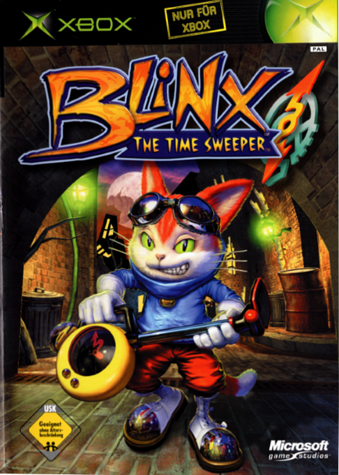 Blinx - The Time Sweeper — box-2D (DE)