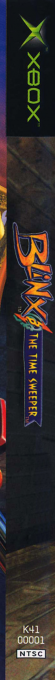 Blinx - The Time Sweeper — box-2D-side (US)