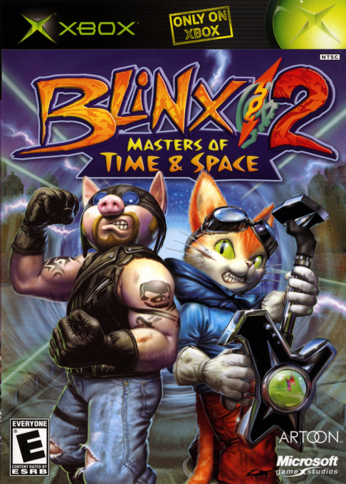 Blinx 2 - Masters Of Time And Space box art