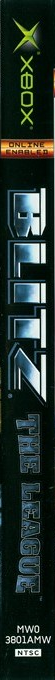 Blitz - The League — box-2D-side (US)