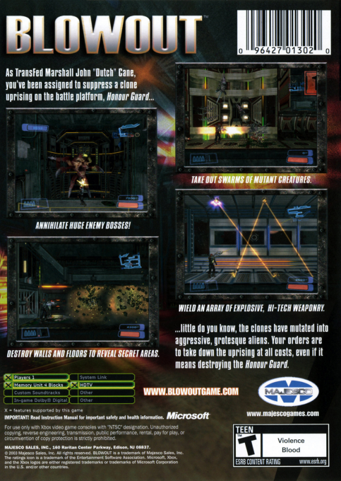 Blowout — box-2D-back (US)
