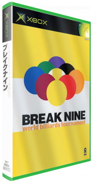 Break Nine - World Billiards Tournament — box-3D (JP)