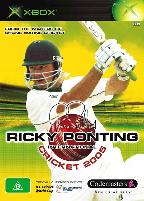Brian Lara International Cricket 2005 — box-2D (NZ)