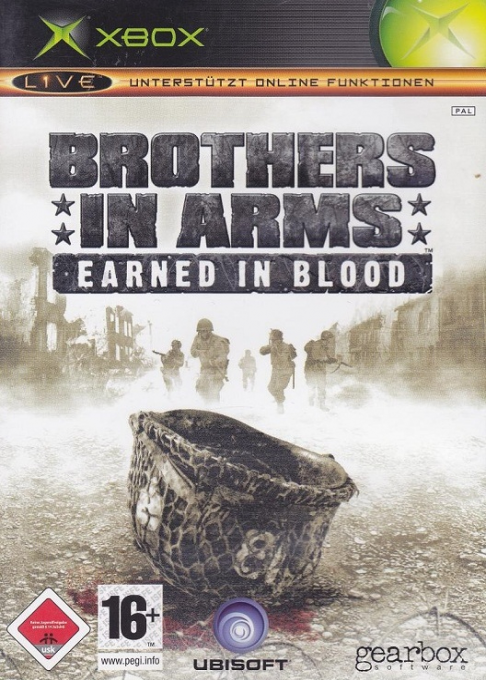 Brothers In Arms - Earned In Blood — box-2D (DE)