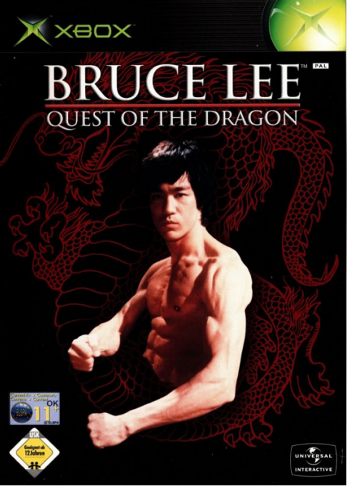 Bruce Lee - Quest Of The Dragon — box-2D (DE)