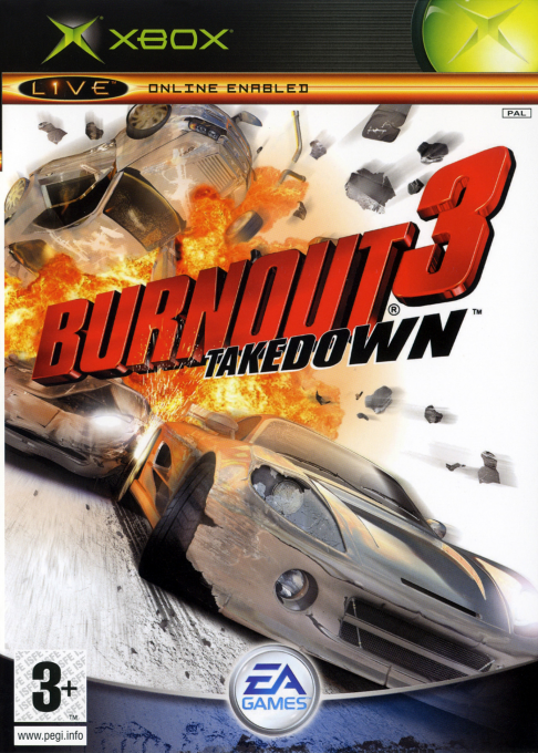 Burnout 3 - Takedown — box-2D (UK)
