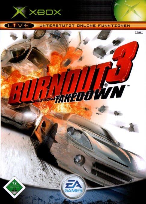 Burnout 3 - Takedown — box-2D (DE)