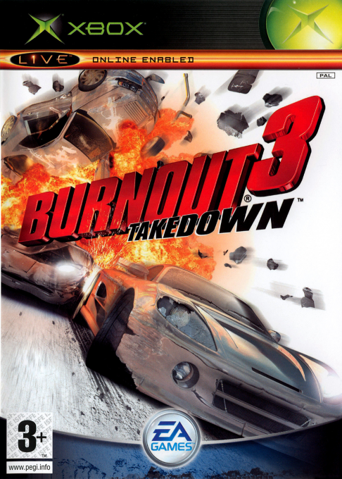 Burnout 3 - Takedown — box-2D (NL)