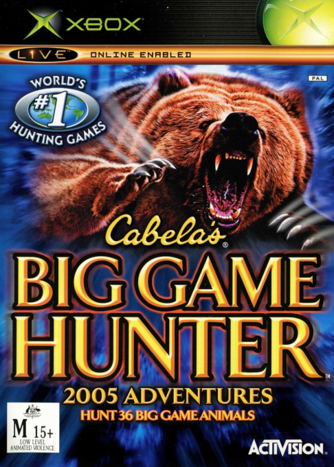 Cabela's Big Game Hunter 2005 Adventures — box-2D (AU)