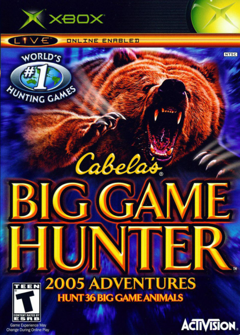 Cabela's Big Game Hunter 2005 Adventures box art