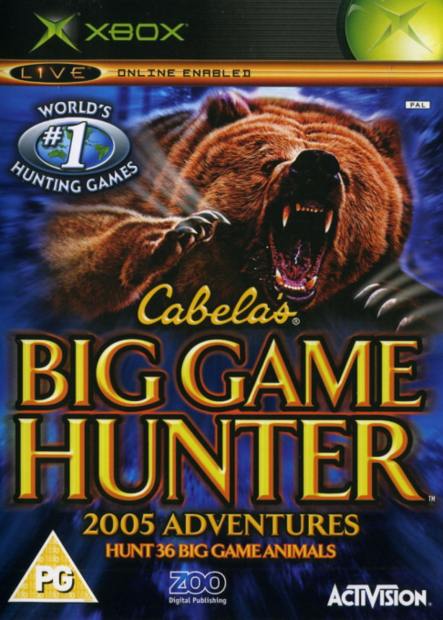 Cabela's Big Game Hunter 2005 Adventures — box-2D (UK)