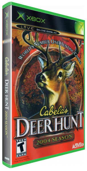 Cabela's Deer Hunt - 2004 Season — box-3D (US)