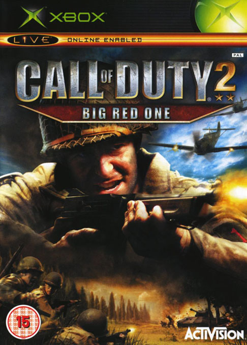 Call Of Duty 2 - Big Red One — box-2D (EU)
