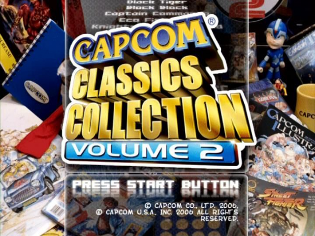 Capcom Classics Collection - Volume 2 — sstitle (US)