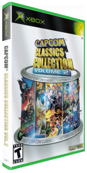 Capcom Classics Collection - Volume 2 — box-3D (US)