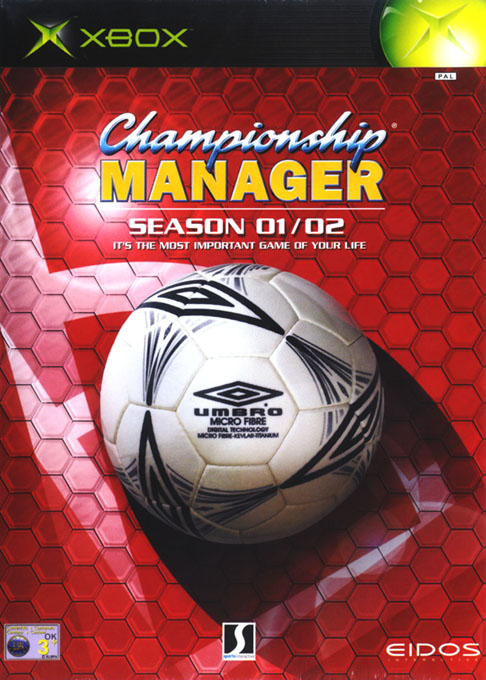 Championship Manager - Season 01-02 box art