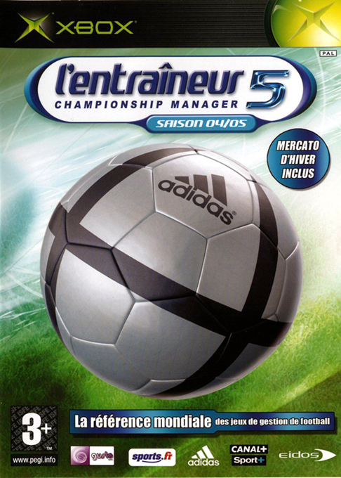 Championship Manager 5 — box-2D (FR)