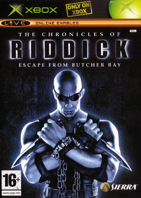 Chronicles Of Riddick, The - Escape From Butcher Bay — box-2D (EU)
