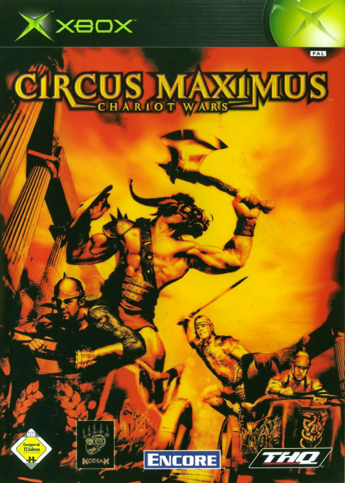 Circus Maximus - Chariot Wars — box-2D (DE)