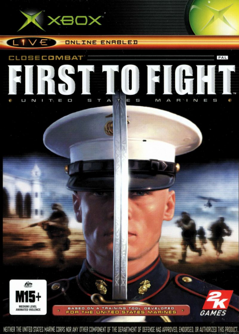 Close Combat - First To Fight — box-2D (AU)