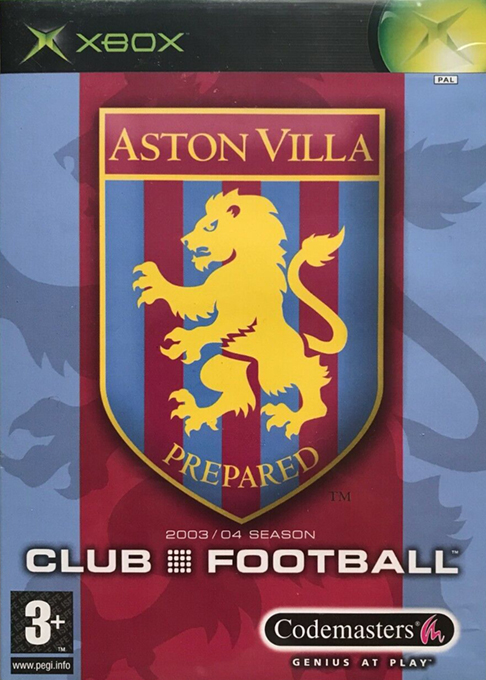 Club Football - Aston Villa box art
