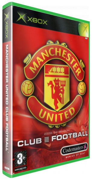 Club Football - Manchester United — box-3D (UK)