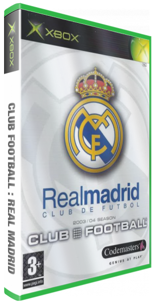 Club Football - Real Madrid — box-3D (EU)