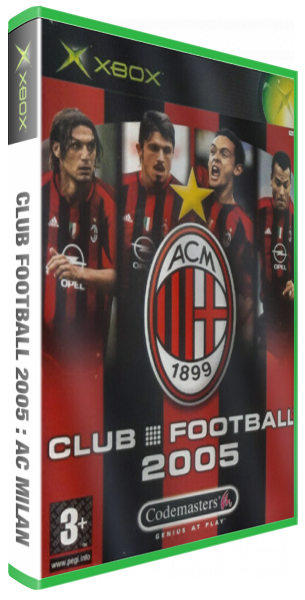 Club Football 2005 - AC Milan — box-3D (EU)