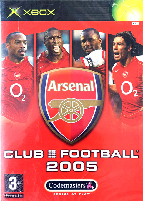 Club Football 2005 - Arsenal box art