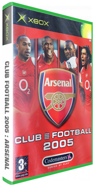 Club Football 2005 - Arsenal — box-3D (EU)
