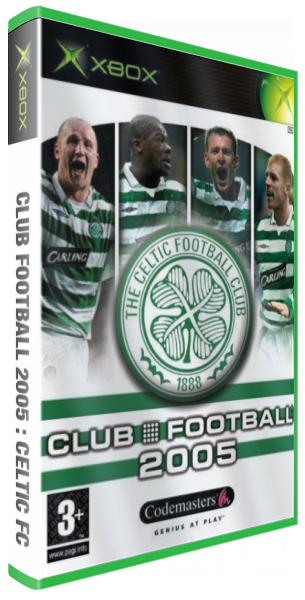 Club Football 2005 - Celtic FC — box-3D (EU)
