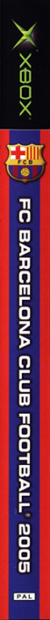 Club Football 2005 - FC Barcelona — box-2D-side (SP)