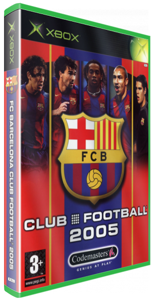 Club Football 2005 - FC Barcelona — box-3D (SP)