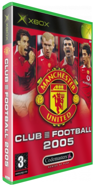 Club Football 2005 - Manchester United — box-3D (UK)