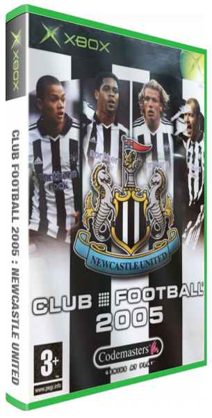 Club Football 2005 - Newcastle United — box-3D (EU)