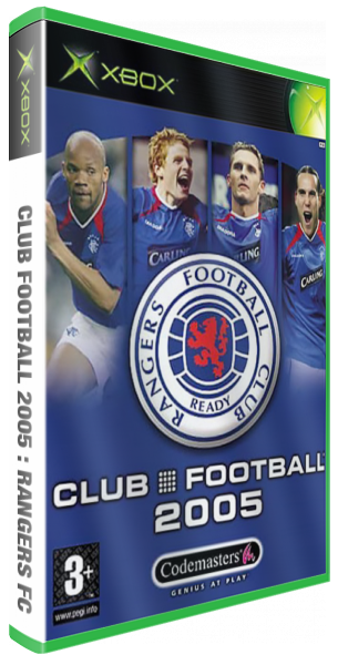 Club Football 2005 - Rangers FC — box-3D (EU)